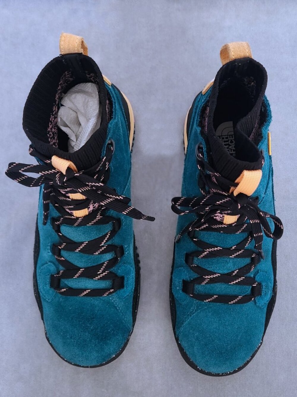 The North Face Teal & Black Women's Ankle Boots
